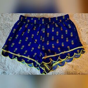 Womens Pineapple (S) sleep shorts